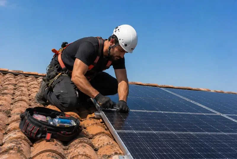 Maintenance et monitoring de panneaux solaires à Saint-Rémy-de-Provence