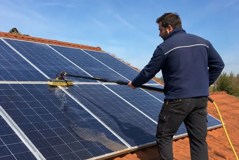 Nettoyage et entretien de panneaux solaires à Saint-Rémy-de-Provence